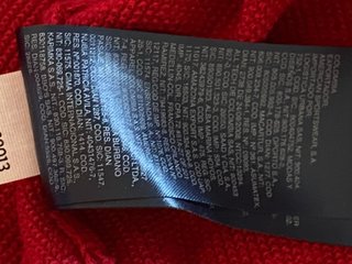 Jersey Tommy Hilfiger Rojo XXL