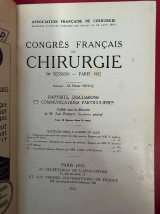 Lote de 4 libros médicos antiguos franceses (1913-