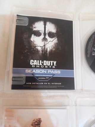 Call of Duty Ghosts y MW2 PS3
