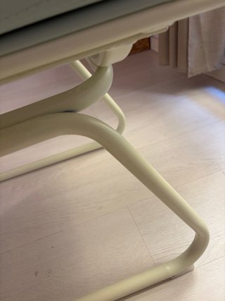 Silla de escritorio Sklum color verde y beige