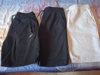 3 Pantalones Cortos Niños Talla 13-14 158cm