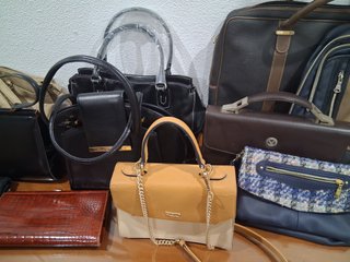 Lote 12 Bolsos Varios Colores