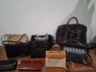Lote 12 Bolsos Varios Colores