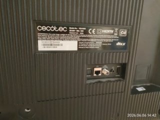Televisión Cecotec Negra