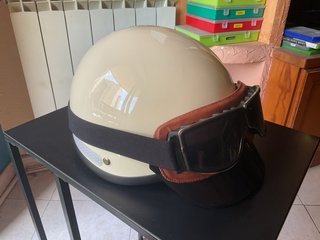 Casco Moto/Patinete Retro nuevo a estrenar.