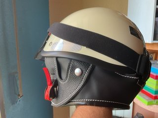 Casco Moto/Patinete Retro nuevo a estrenar.