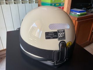 Casco Moto/Patinete Retro nuevo a estrenar.
