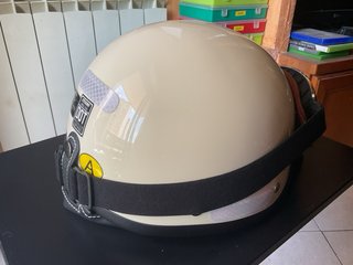 Casco Moto/Patinete Retro nuevo a estrenar.