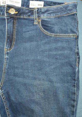 Pantalón vaquero Easy Wear Azul Talla 42
