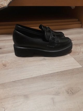 Zapatos negros de plataforma