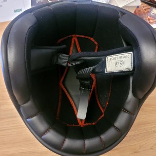 Casco Jet Plata, modelo Classic Pendejo XL
