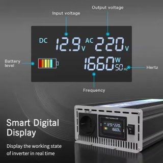 Inversor Onda sinusoidal Pura 5000W 24V