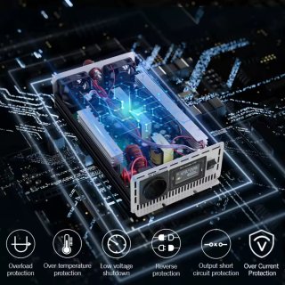 Inversor Onda sinusoidal Pura 5000W 24V