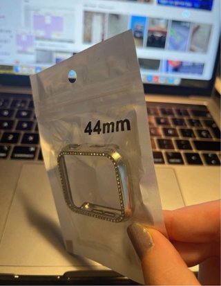 Carcasa Apple Watch 44mm con diamantes