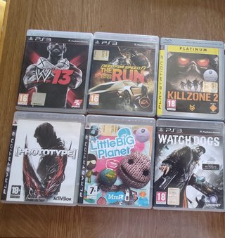 Lotto 6 Videogiochi Playstation PS3