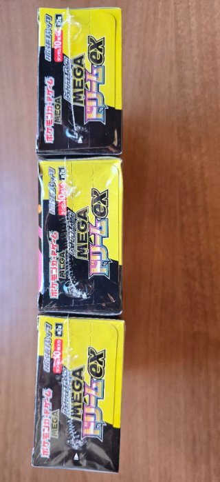 3 Booster Box Pokémon MEGA Dream EX Japonés
