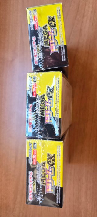 3 Booster Box Pokémon MEGA Dream EX Japonés