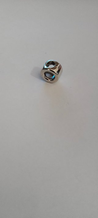 Charm Letra O Pandora Plata