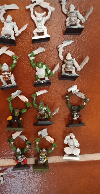 Warhammer guerreros orcos III