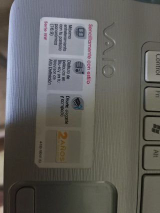 Ordenador Portátil Sony Vaio Gris/Plata