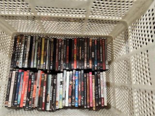 Lote Películas VHS, DVD y Blu-ray