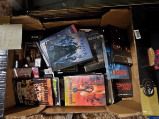 Lote Películas VHS, DVD y Blu-ray