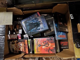 Lote Películas VHS, DVD y Blu-ray