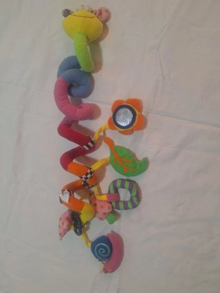 Juguete espiral para parque infantil