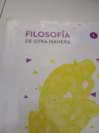 Filosofía 1, primer curso de bachillerato