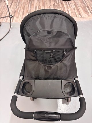 Silla de paseo bebé negra