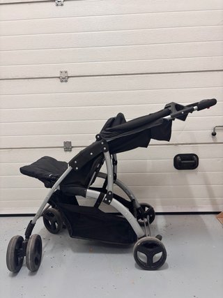 Silla de paseo bebé negra