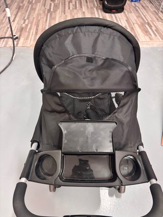 Silla de paseo bebé negra