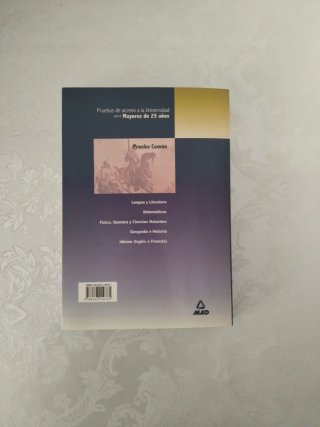 Pruebas de acceso a la Universidad para mayores...