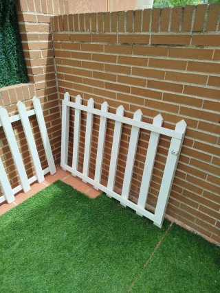 Puerta aluminio y vallas