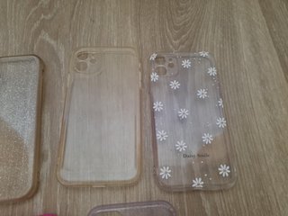 Lote 7 fundas iPhone 11