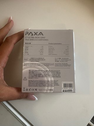 PAXA C7 Ultra Iron Gray Auriculares Inalámbricos