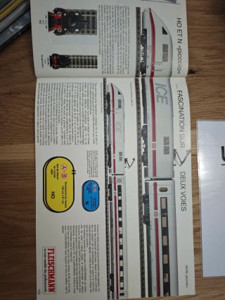 Catálogo Trenes Fleischmann 1994/95