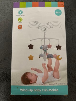 Móvil de Cuna Musical para Bebé 6m+