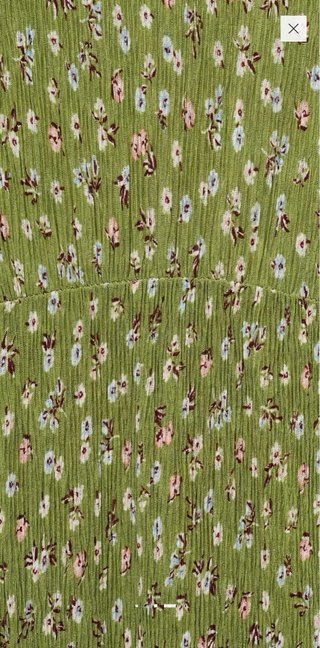 Vestido premamá estampado flores Mango Talla M