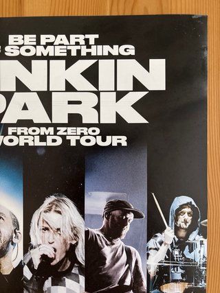 Poster Linkin Park Be Part of Something From Zero