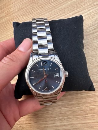 Hamilton Jazzmaster 34mm Azul - Set Completo