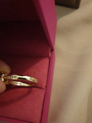 2 Anillos Chapados Oro 18k Talla 7
