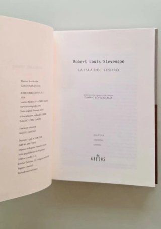 La isla del sur, Robert Louis Stevenson, Gredos