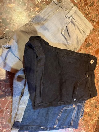 Pantalones cortos vaqueros