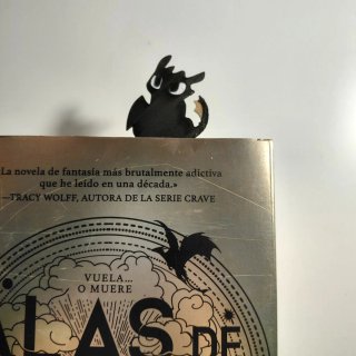 Marcapáginas Desdentao hecho con impresora 3D