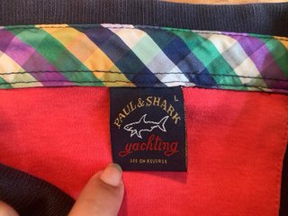 Polo Paul & Shark Azul Talla L