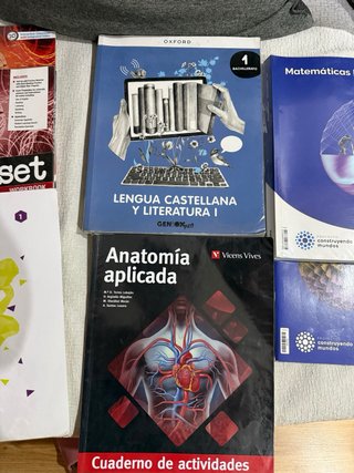Libros 1º bachillerato