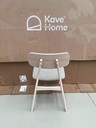 Kave Home Sedia Nayme legno chiaro