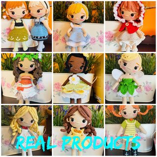 Muñecas Amigurumi Hechas a Mano