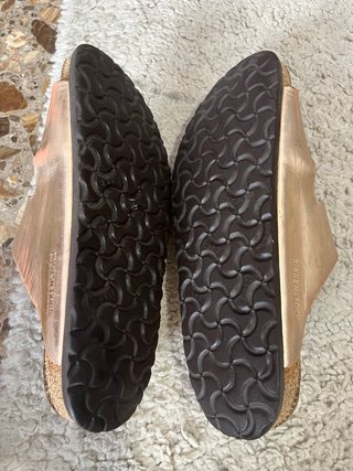 Sandalias Birkenstock Talla 42 Oro Rosa